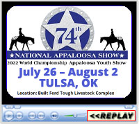 APHC National Show and Youth World Show, Built Ford Tough Livestock Complex, Tulsa Expo Square, Tulsa, OK - Jul 25-Aug 2, 2022 