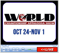 2025 World Appaloosa Show, Will Rogers Equestrian Center, Fort Worth, TX - October 24-November 1, 2025