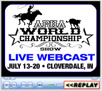 ARHA World Championship Show, C Bar C Expo Center, Cloverdale, IN - Jul 13-20, 2018