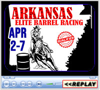 Arkansas Elite Barrel Racing Finals, Kay Rodgers Park, Ft Smith, Arkansas - April 2-7, 2024