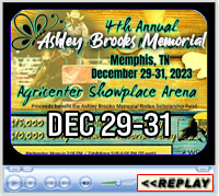 4th Annual Ashley Brooks Memorial Barrel Race, Agricenter Showplace Arena, Memphis, TN - Dec 29-31, 2023