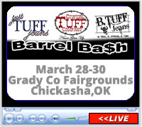 Barrel Bash, Grady County Fairgrounds, Chickasha, OK - March 28-30, 2025