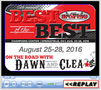 6th Annual Best of the Best, Champions Center, Springfield, OH, August 25-28, 2016