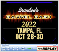 Brandon's Barrel Bash and American Qualifier, Florida State Fairgrounds, Tampa, FL - October 28-30, 2022