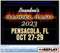 Brandon's Barrel Bash, Escambia County Equestrian Center, Pensacola, FL - October 27-29, 2023