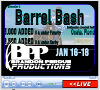 Brandon's Barrel Bash Ocala, Southeastern Livestock Pavilion, Ocala, FL - January 16-18, 2026