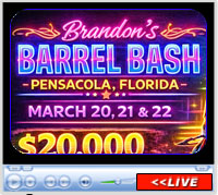 Brandon's Barrel Bash Pensacola, Escambia County Equestrian Center, Pensacola, FL - March 20-22, 2026