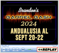 Brandon's Fall Barrel Bash, Covington Center Arena, Andalusia, AL - September 20-22, 2024