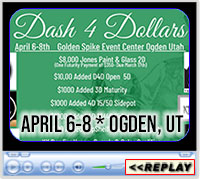 Dash for Dollars Barrel Race, Golden Spike Event Center, Ogden, UT - April 6-8, 2023
