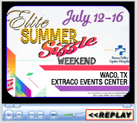 Elite Barrel Productions' Summer Sizzle, Waco, TX - Extraco Events Center, July 12-16, 2017