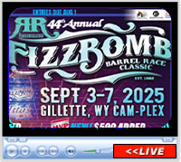 Fizz Bomb Classic, Cam-Plex, Gillette, Wyoming - September 3-7, 2025
