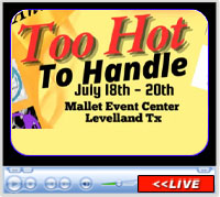 The Betty's 5th Annual Too Hot To Handle Barrel Race, Mallet Event Center, Levelland, TX - July 18-20, 2025