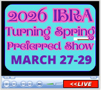 IBRA Turning Spring Preferred Show, TN Miller Coliseum, Murfreesboro, TN - March 27-29, 2026