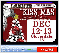 Kissmas Juvenile and Open Barrel Race, Cowpokes Arena, C Bar C Expo, Cloverdale, IN - December 12-13, 2025