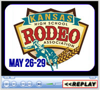 Kansas High School & Junior High School Rodeo Association State Finals, Kansas Star Arena, Mulvane, KS - May 26-29, 2022