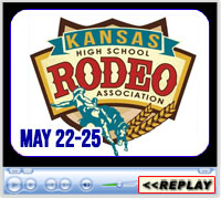 Kansas High School / Jr High School Rodeo Finals, Kansas Star Arena, Mulvane, KS - May 22-25, 2025