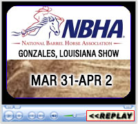 2023 NBHA LA State Championship, Lamar Dixon Expo Center, Gonzales, LA - March 31 - April 2, 2023