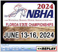 2024 NBHA FL State Finals, Silver Spurs Arena, Kissimmee, FL - June 13-16, 2024