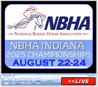NBHA Indiana 2025 Championships, Hoosier Horse Park, Edinburgh, IN - August 22-24, 2025