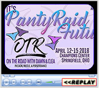 6th Annual Panty Raid Futurity - On the Road with Dawn and Clea, April 12-15, 2018 - Champions Center, Springfield, OH