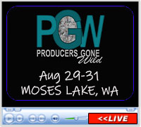 16th Annual Producers Gone Wild, Ardell Arena - Grant Co Fairgrounds, Moses Lake, WA - August 29 - 31, 2025