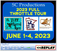 SC Productions 2023 Full Throttle Tour, Minnesota Equestrian Center, Winona, MN - June 2-4, 2023