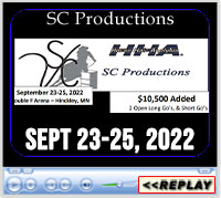 SC Productions Horse Hair Analysis 2022 Be Addicted to your Goals Tour Finals, Double F Arena, Hinkley, MN - September 23-25, 2022