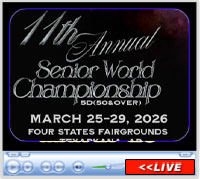 Senior World Championship Barrel Race, Four States Fairgrounds, Texarkana, Arkansas - March 26-29, 2026