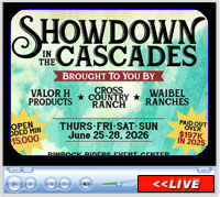 Showdown In The Cascades, Rimrock Riders Event Center, Powell Butte, OR - June 26-28, 2026
