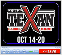 The Texan Barrel Race, Taylor Telecom Arena, Abilene, TX - October 14-20, 2024