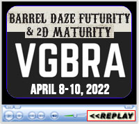 VGBRA Barrel Daze, Grant County Fairgrounds - Moses Lake, WA, April 8-10, 2022