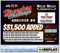 WWP Barrel Race & Breeders Challenge Qualifier, Hardy Murphy Coliseum, Ardmore, OK - July 22-24, 2022